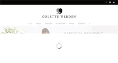 Desktop Screenshot of colettewerden.com
